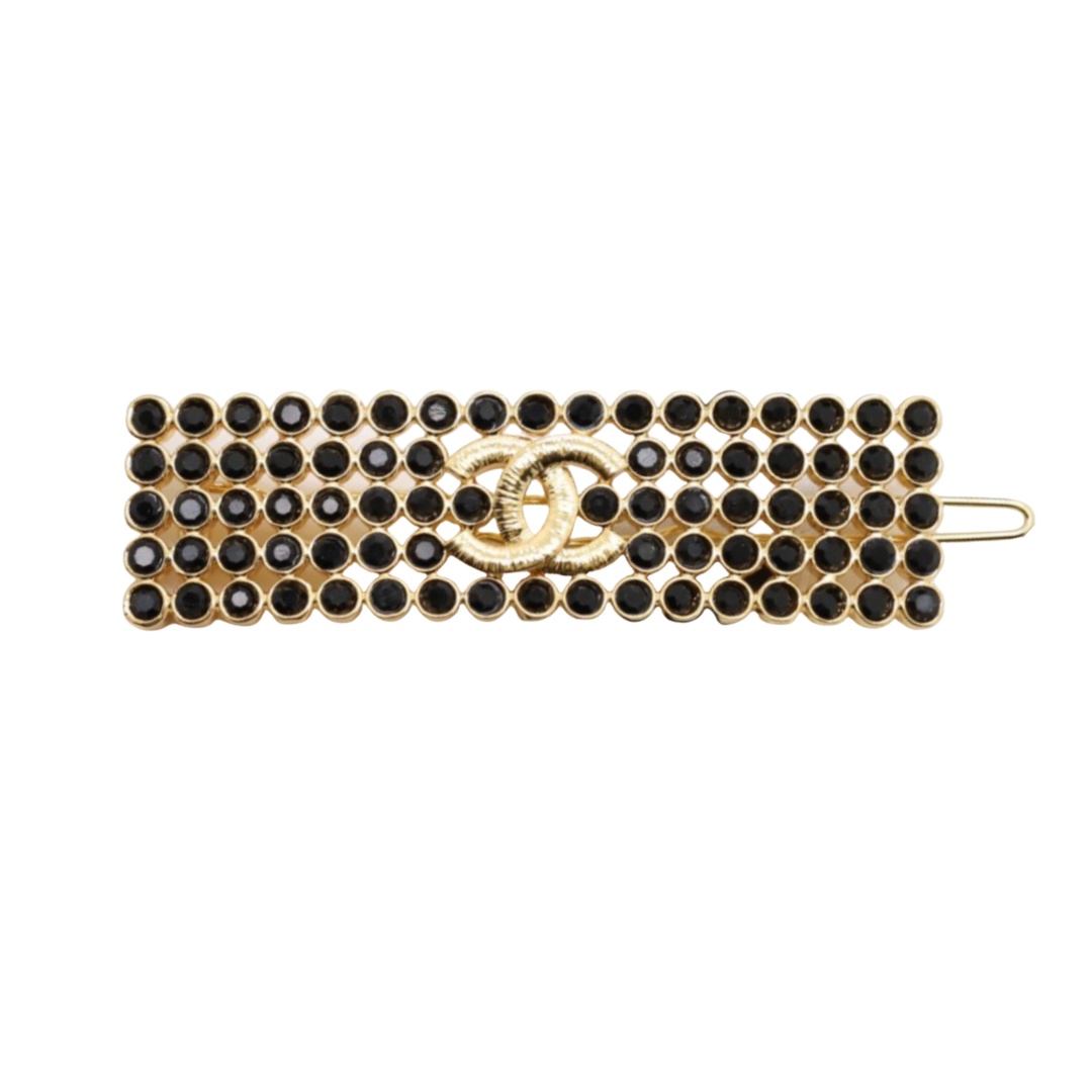 CCH031 chanel crystal hair clip - ccjewelryacc