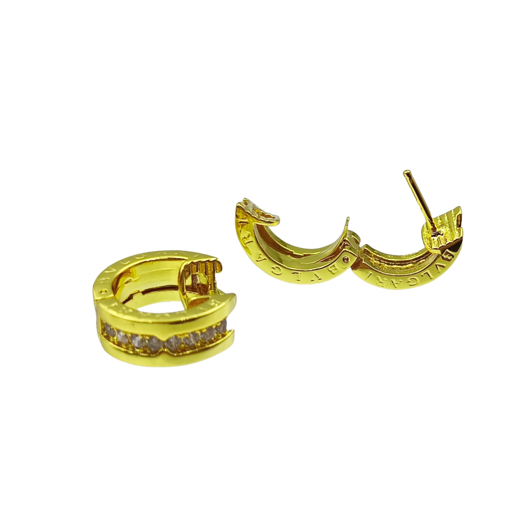 BGE014 Diamond B zero earrings - ccjewelryacc