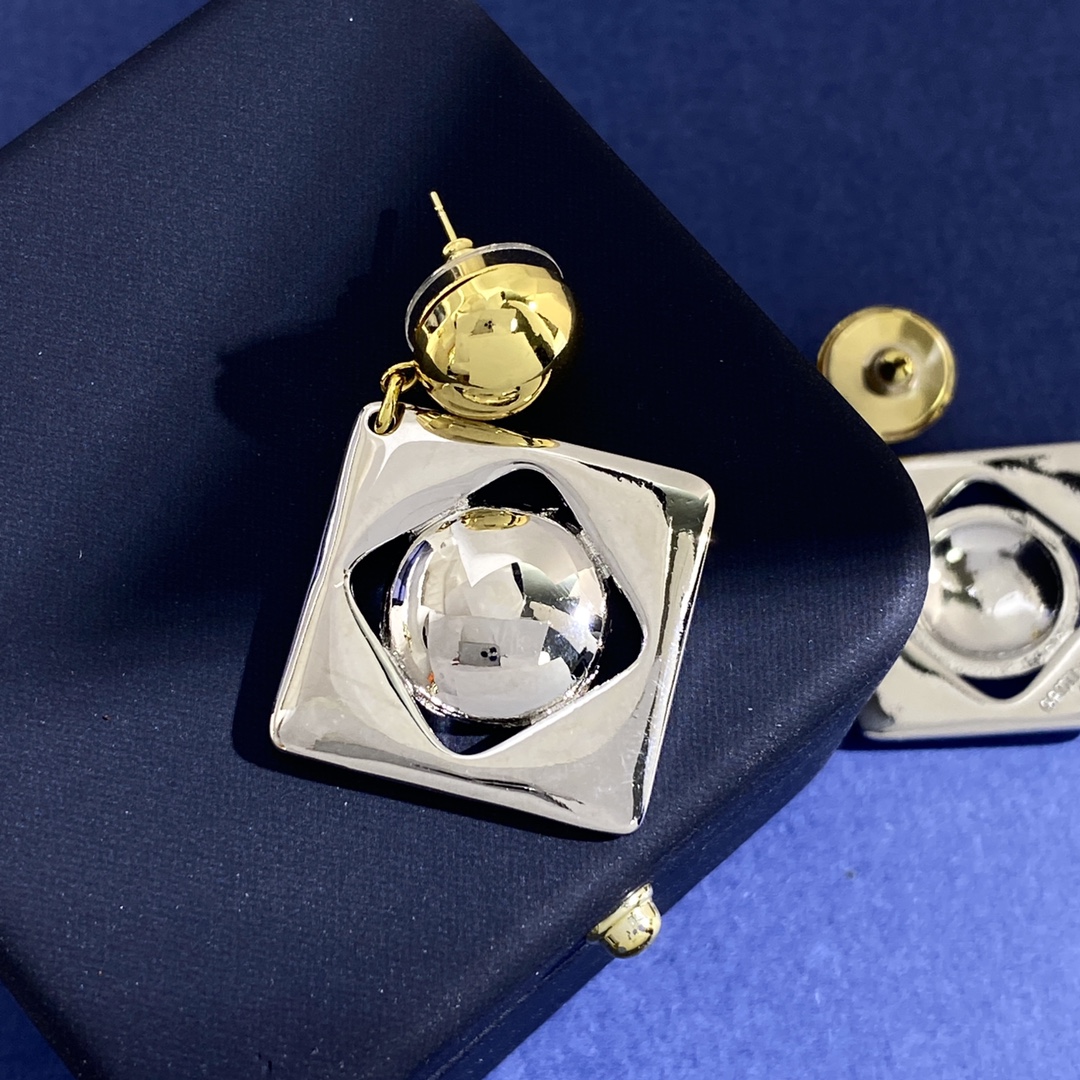 YYE097 ysl dangle earrings - ccjewelryacc