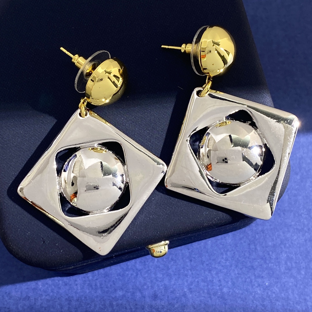 YYE097 ysl dangle earrings - ccjewelryacc