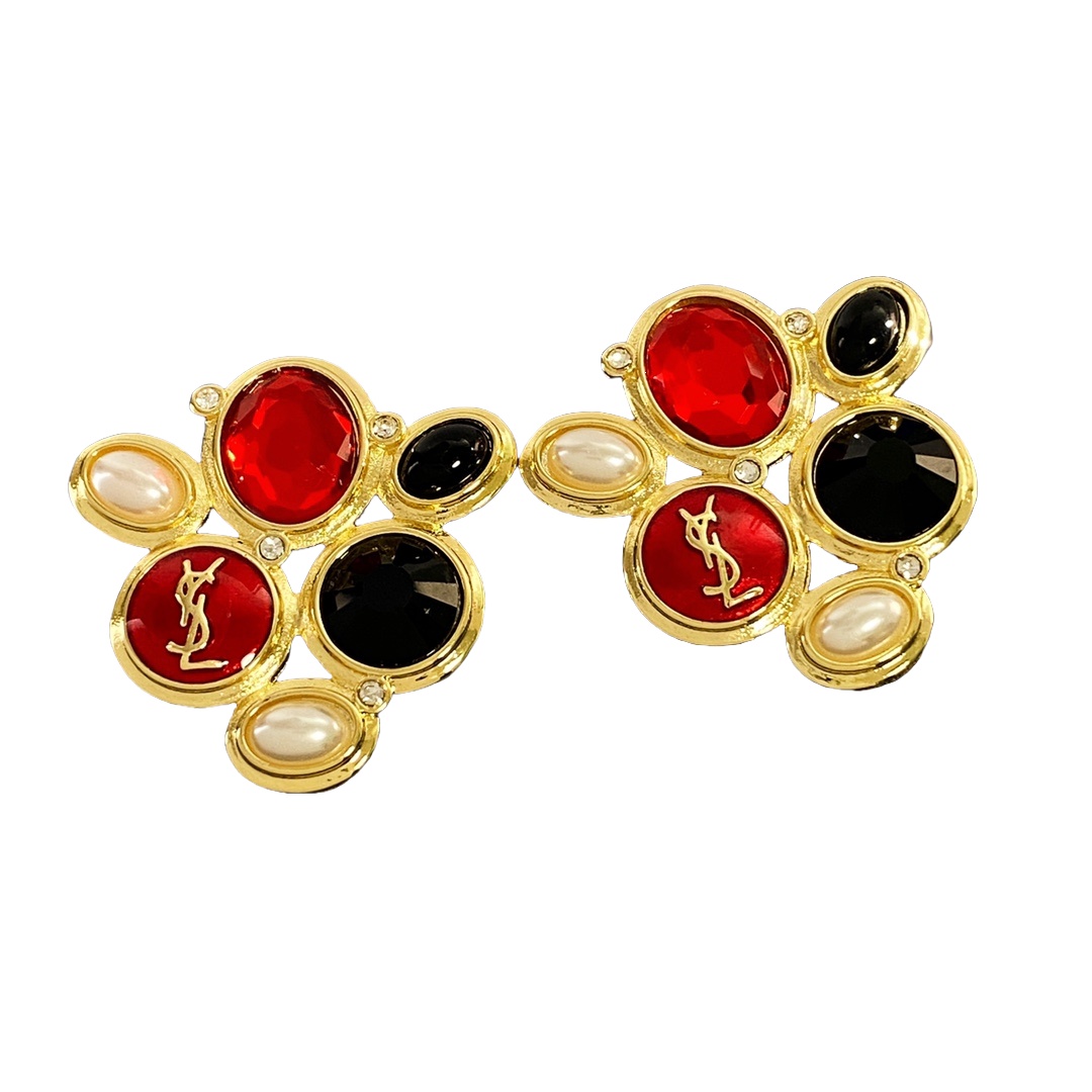 YYE075 ysl earrings sale - ccjewelryacc