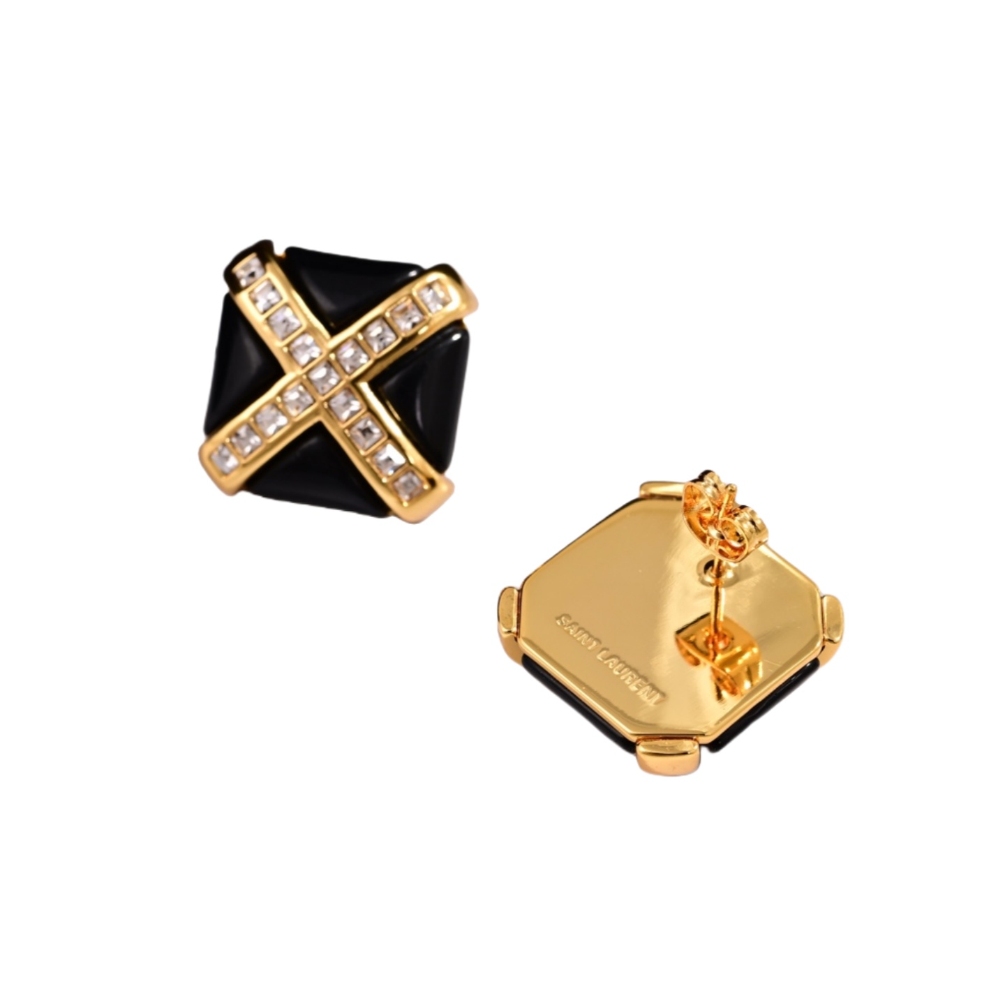 YYE091 ysl stud earrings - ccjewelryacc