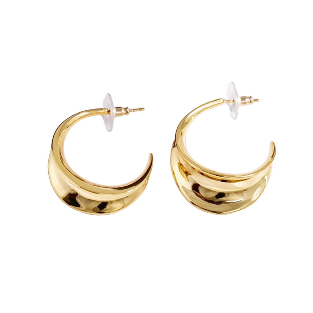 YYE095 ysl hoop earrings - ccjewelryacc