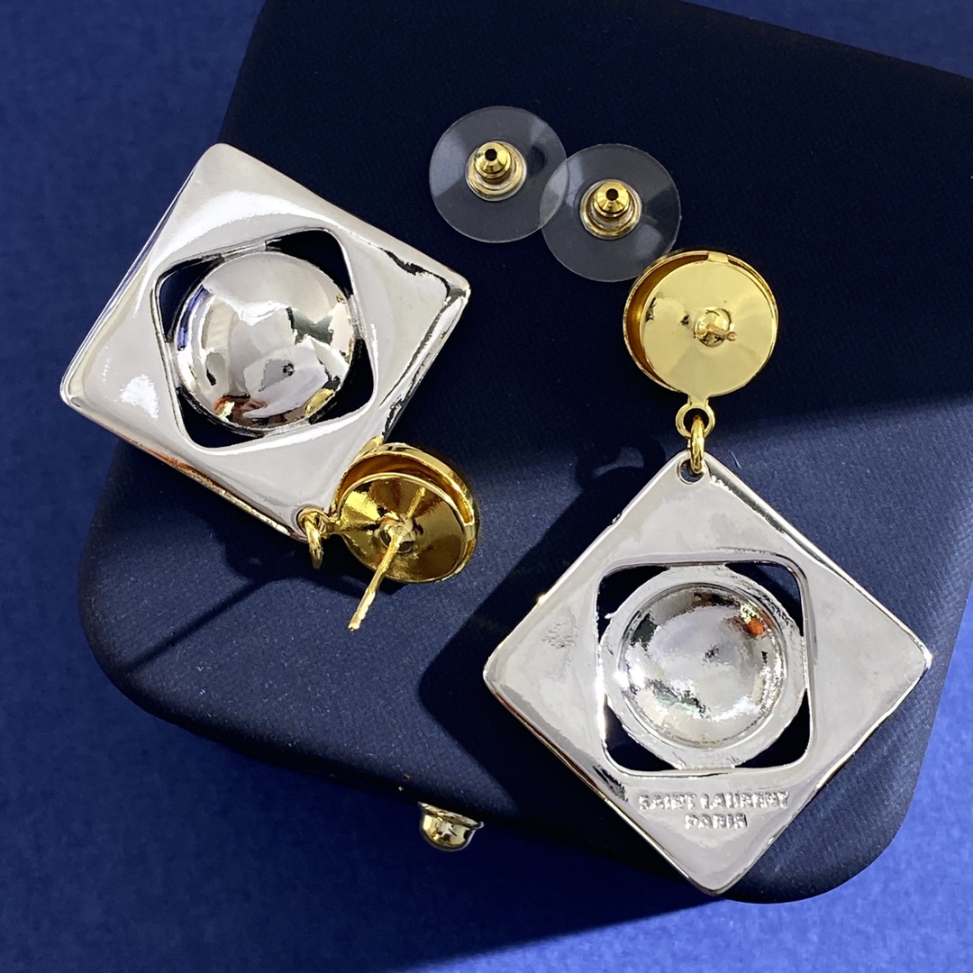 YYE097 ysl dangle earrings - ccjewelryacc