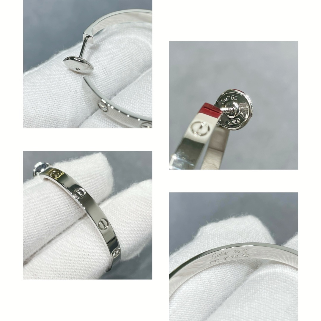 CTEV026 18K Cartier Love Hoop earrings Large Model 3.6mm - ccjewelryacc