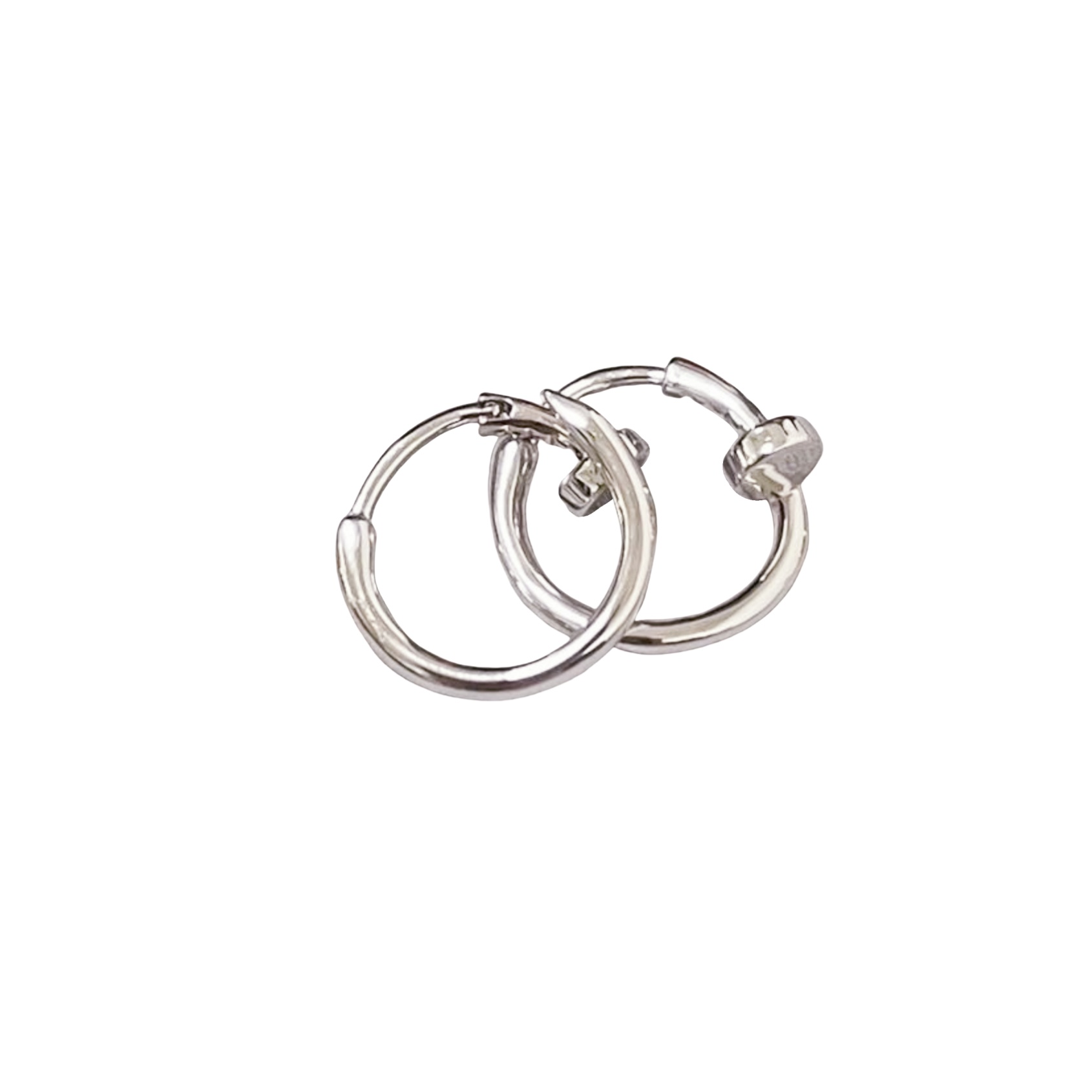 CTEV035 18K Cartier Juste un Clou single hoop earring, mini model - ccjewelryacc