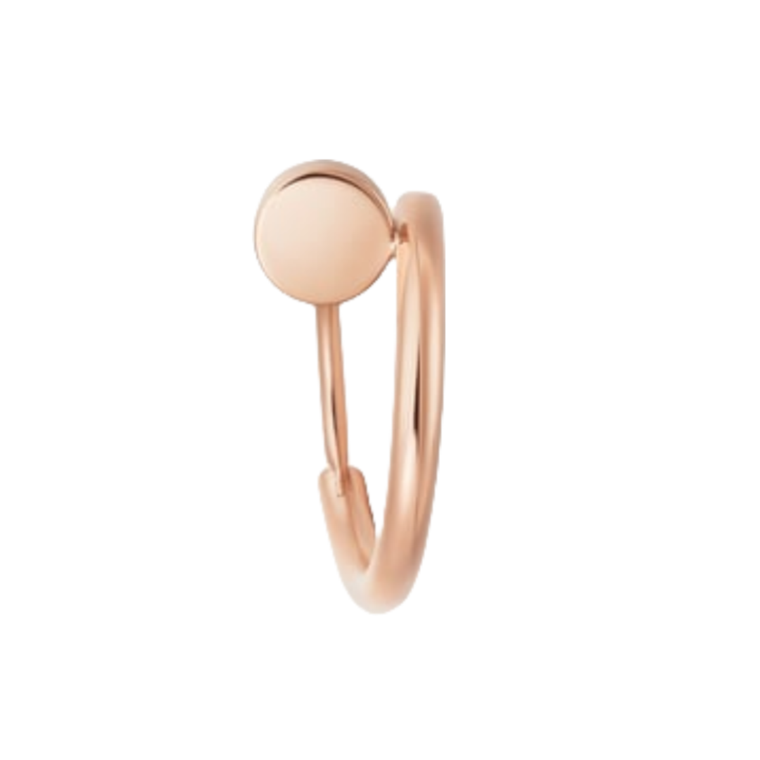 CTEV035 18K Cartier Juste un Clou single hoop earring, mini model - ccjewelryacc