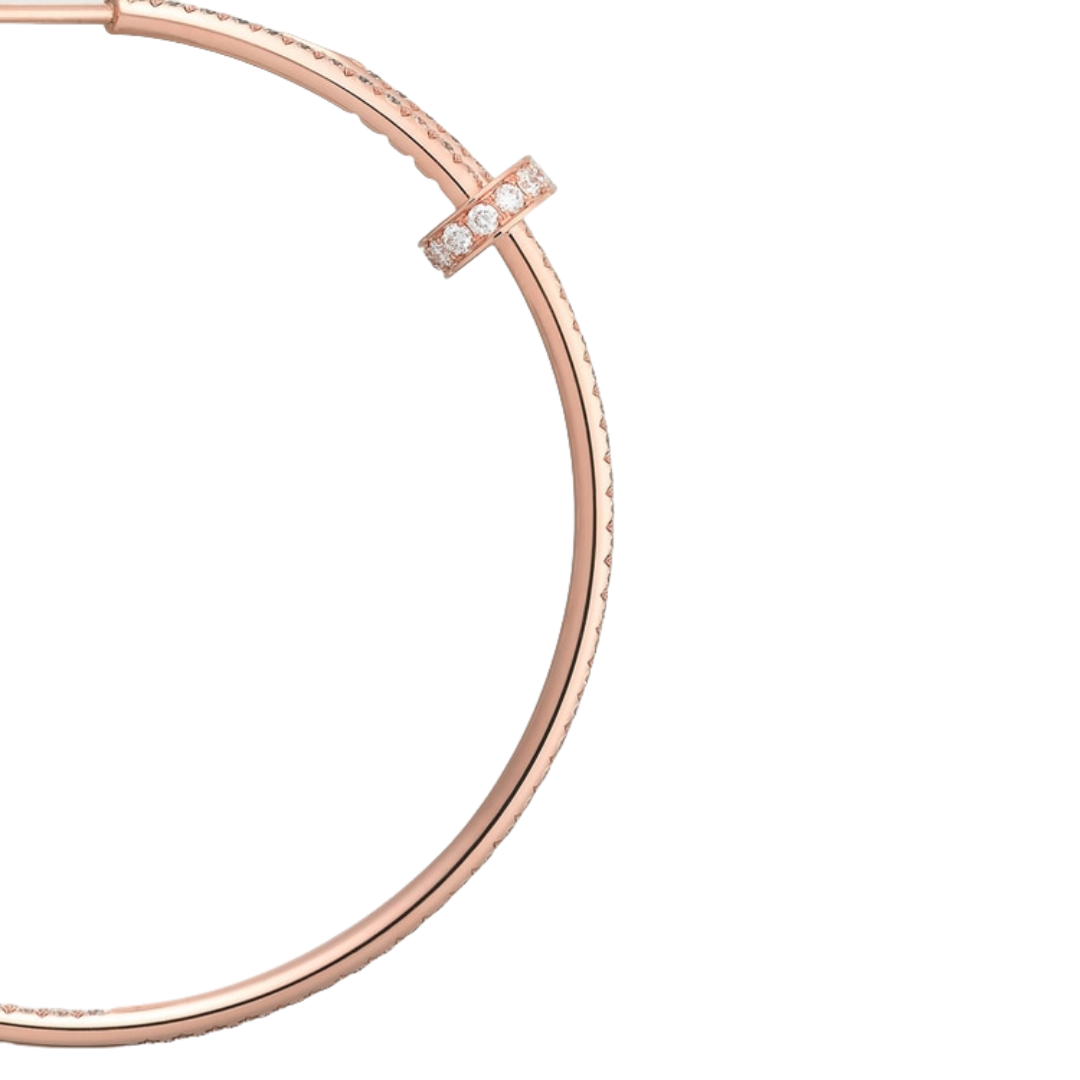 CTEV033 18K Cartier Juste un Clou hoop earrings, large model, paved - ccjewelryacc