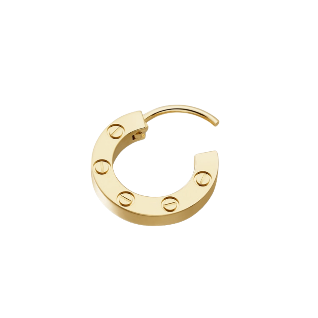 CTEV028 18K Cartier LOVE Hoop EARRING - ccjewelryacc