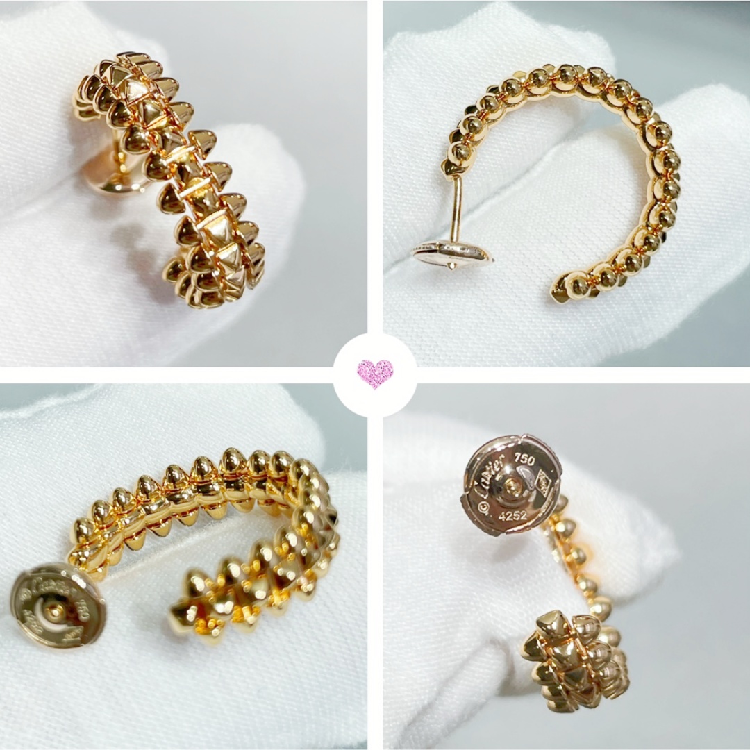 CTEV031 18K Clash de Cartier earrings small Model - ccjewelryacc