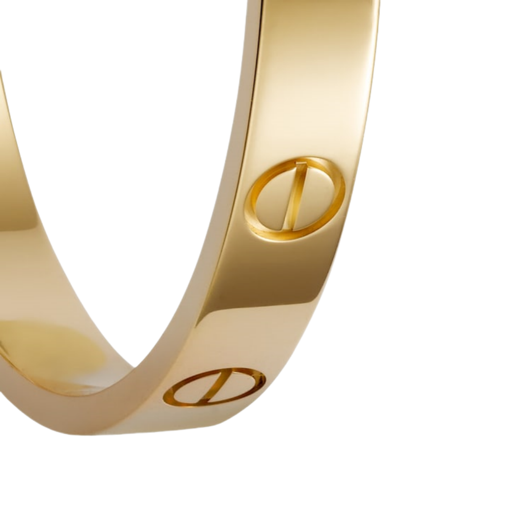 CTEV026 18K Cartier Love Hoop earrings Large Model 3.6mm - ccjewelryacc