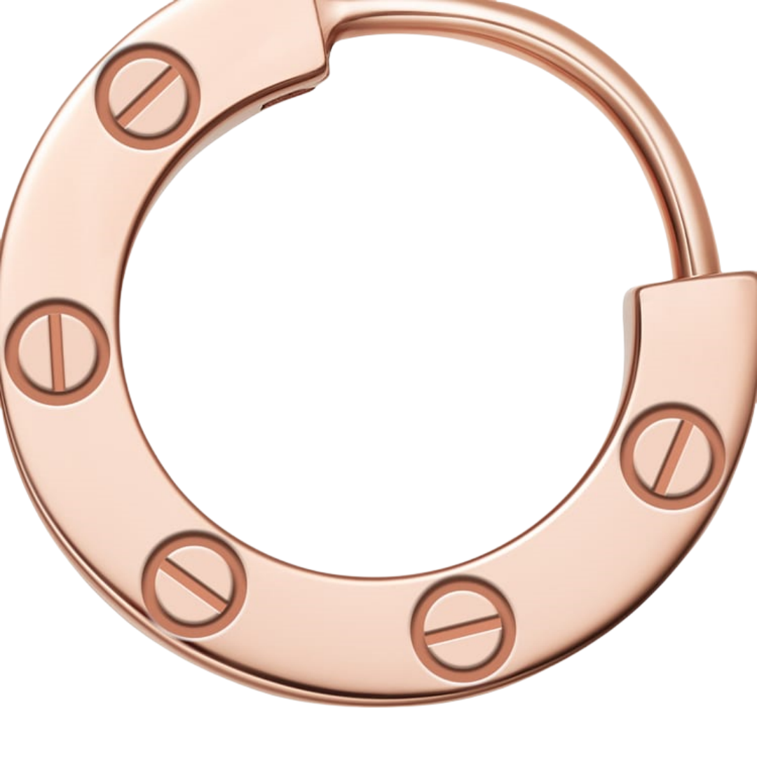 CTEV028 18K Cartier LOVE Hoop EARRING - ccjewelryacc