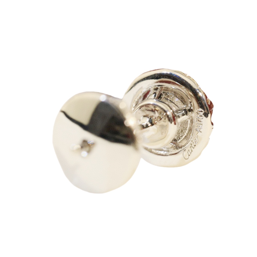 CTEV038 18K Cartier WHITE GOLD DIAMOND DESTINEE EARRINGS - ccjewelryacc