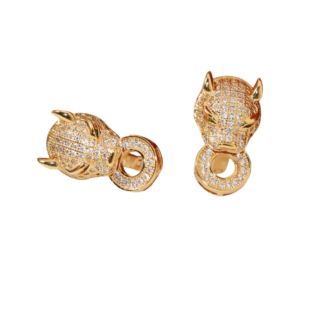 CTE008 Cartier PANTHERE DE CARTIER EARRINGS Clip - ccjewelryacc