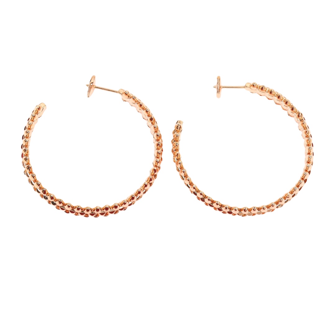 CTEV029 18K Cartier Clash De Cartier Hoop Earrings - ccfashionjewelry