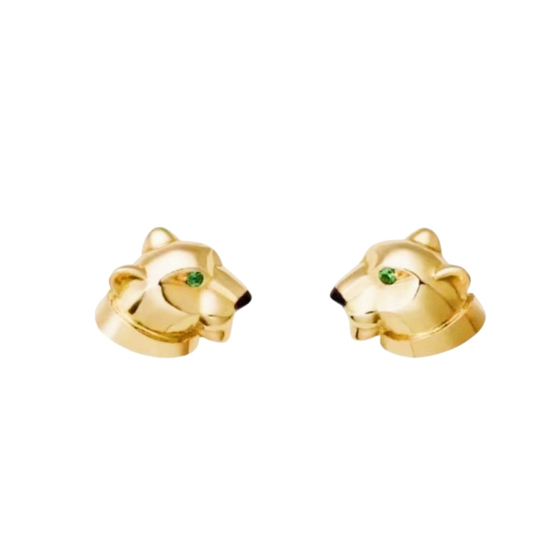 CTE002 18k Panthere de cartier stud earrings B8043900 - ccjewelryacc