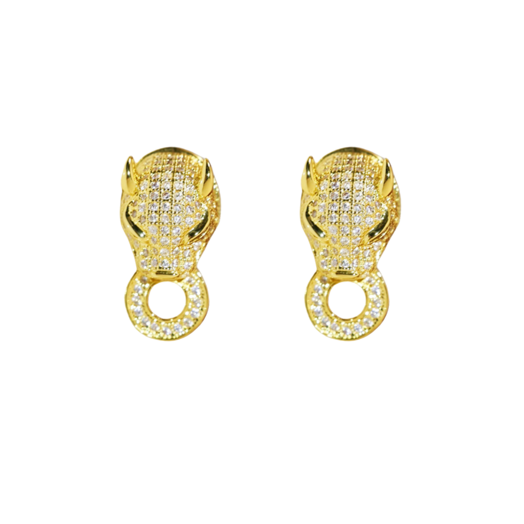CTE008 Cartier PANTHERE DE CARTIER EARRINGS Clip - ccjewelryacc