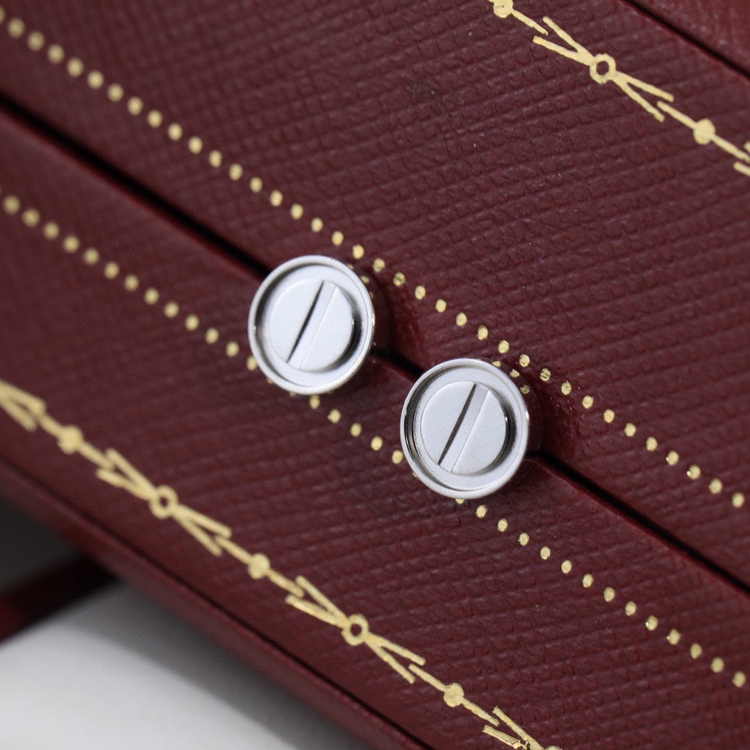 CTEV048 18K Cartier LOVE STUD EARRINGS - ccjewelryacc