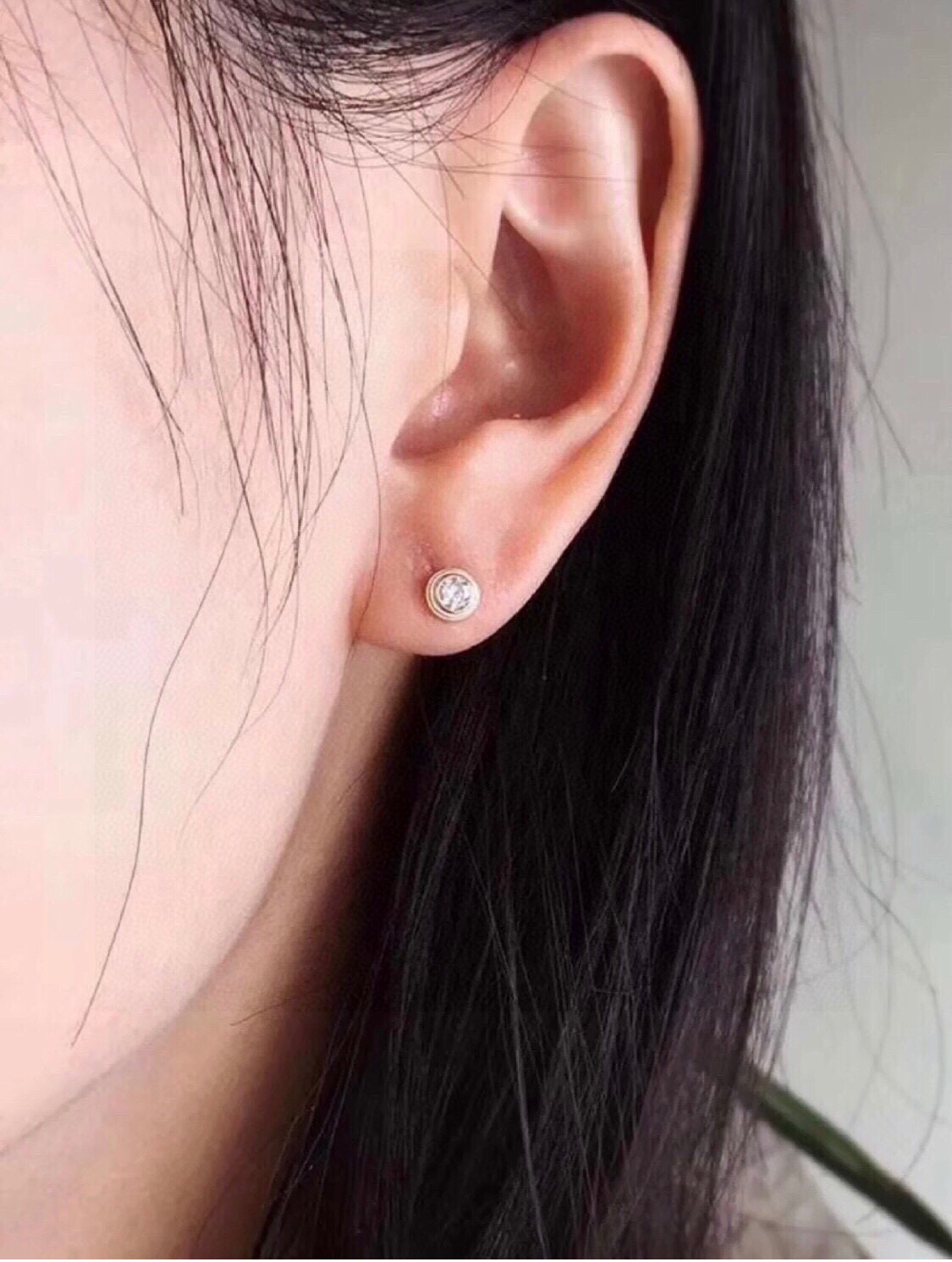 CTEV049 18K Cartier d'Amour earrings - ccjewelryacc