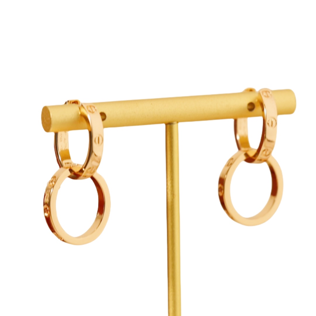 CTEV054 Cartier LOVE earrings, multiwear - ccjewelryacc
