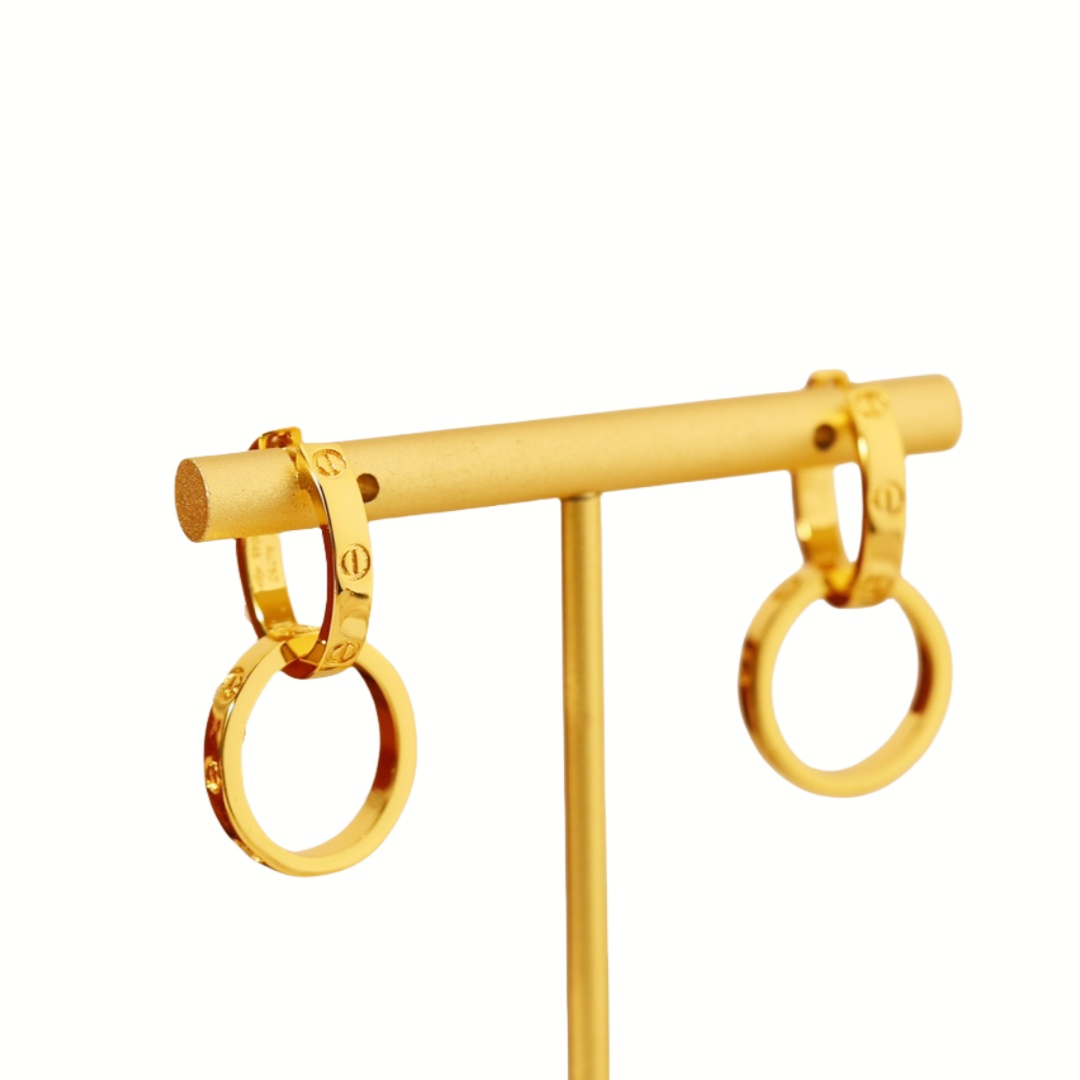CTEV054 Cartier LOVE earrings, multiwear - ccjewelryacc