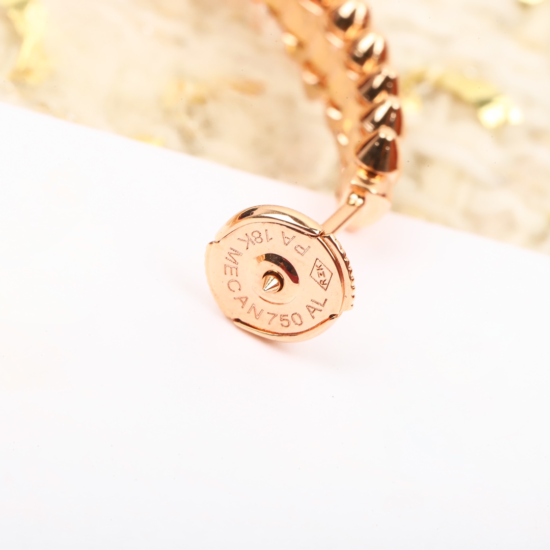 CTEV029 18K Clash de Cartier hoop earrings, large model - ccjewelryacc