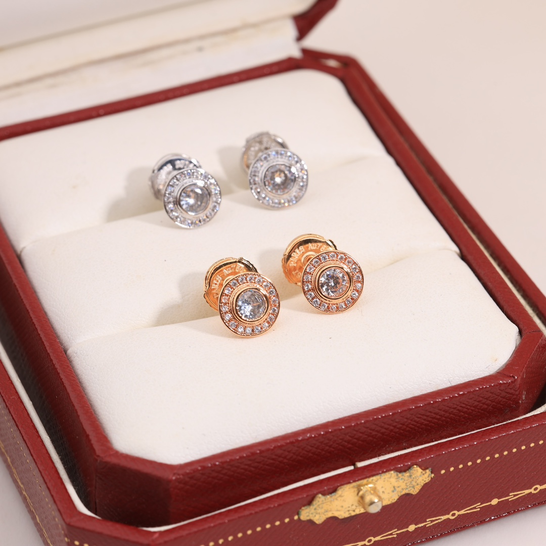 CTEV050 18K CARTIER D'AMOUR EARRINGS - ccjewelryacc