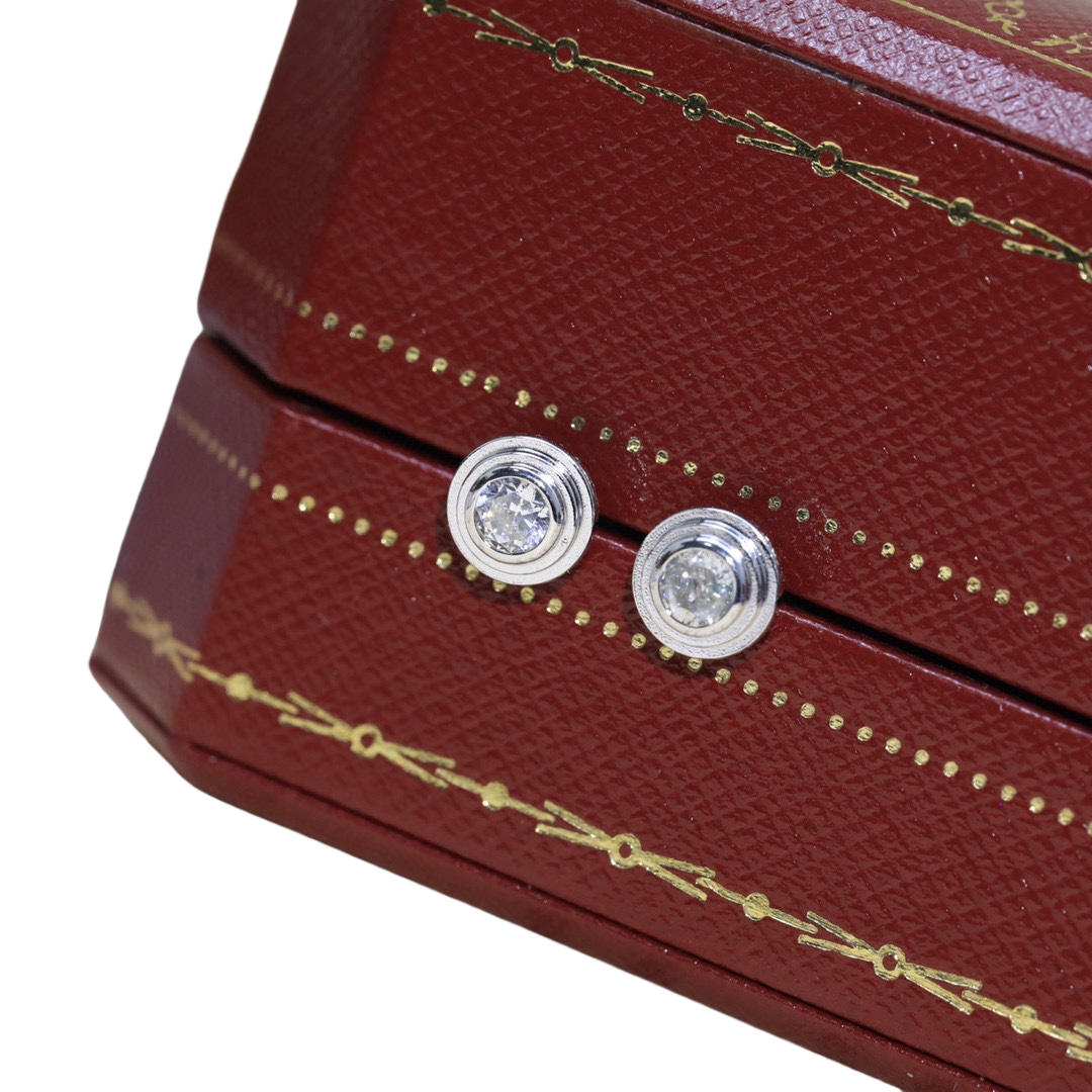 CTEV049 18K Cartier d'Amour earrings - ccjewelryacc