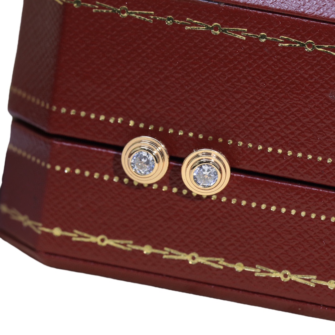 CTEV049 18K Cartier d'Amour earrings - ccjewelryacc