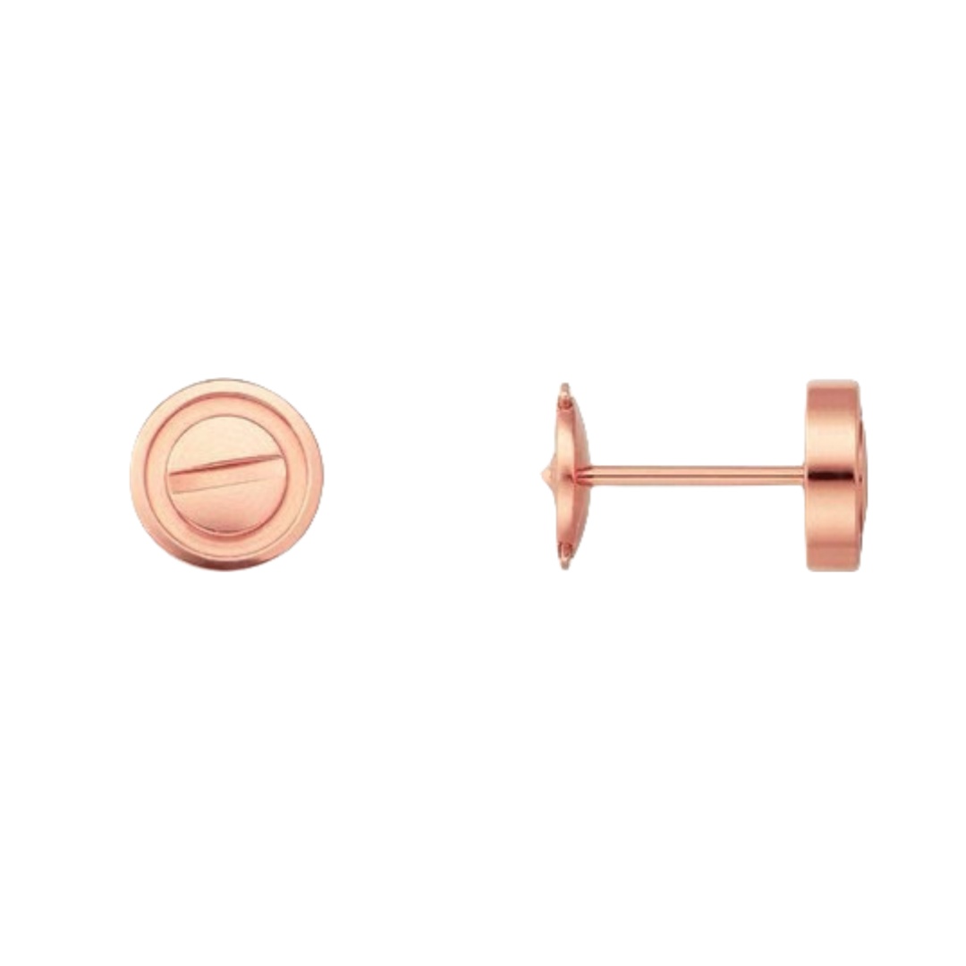 CTEV048 18K Cartier LOVE STUD EARRINGS - ccjewelryacc