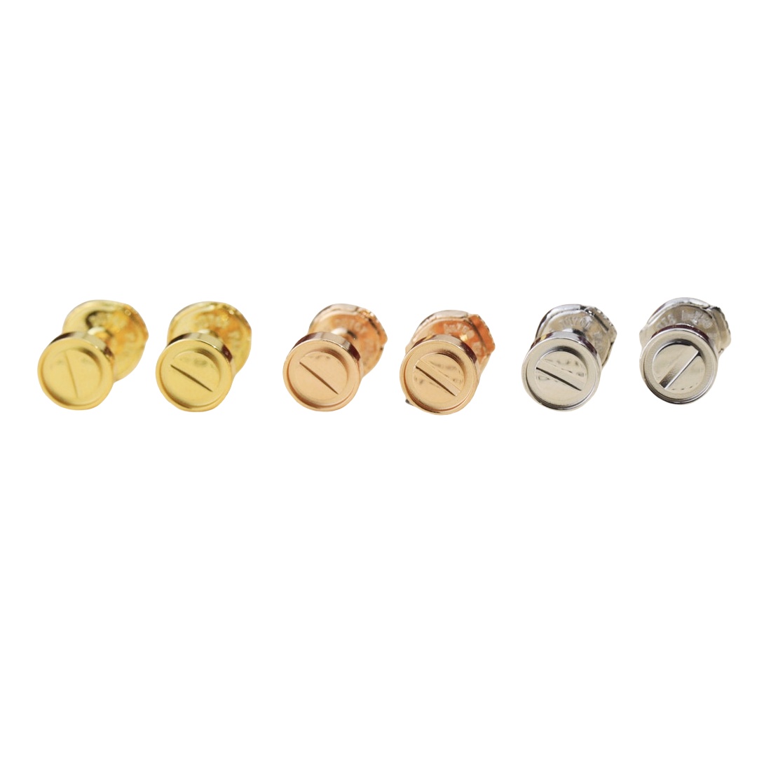CTE020 LOVE STUD EARRINGS - ccjewelryacc