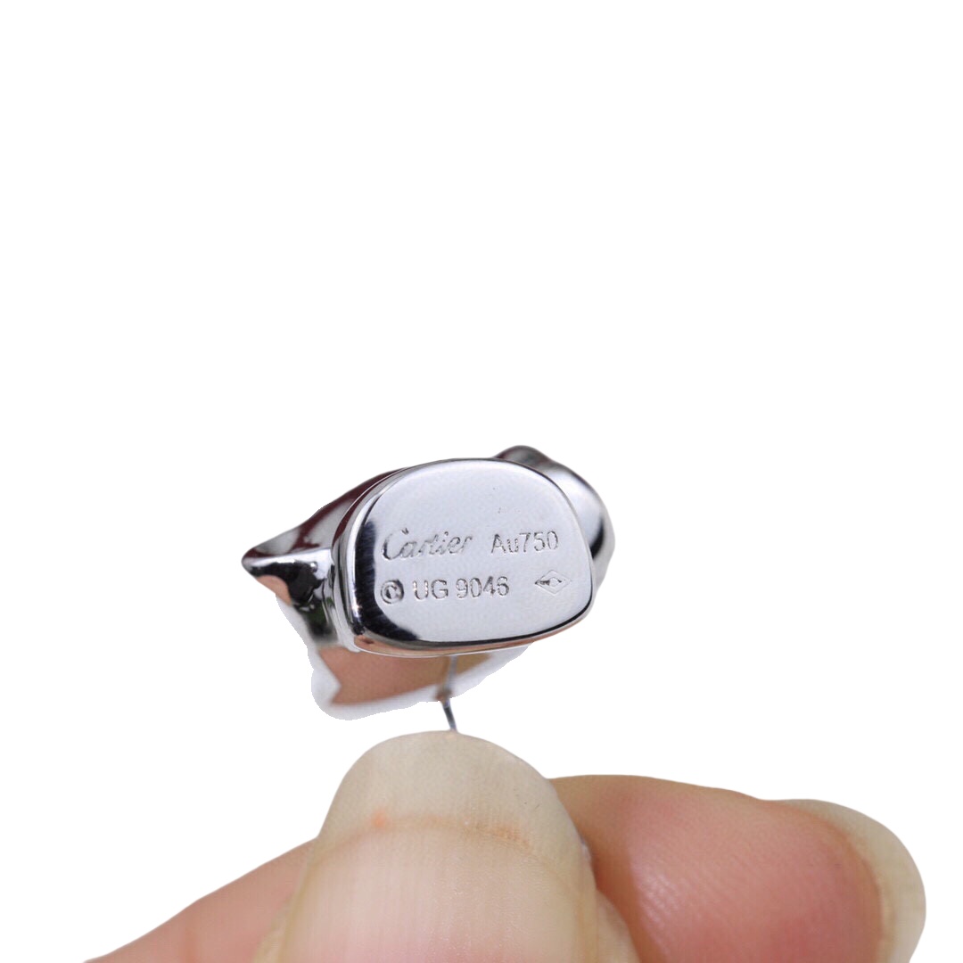 CTE002 18k Panthere de cartier stud earrings B8043900 - ccjewelryacc