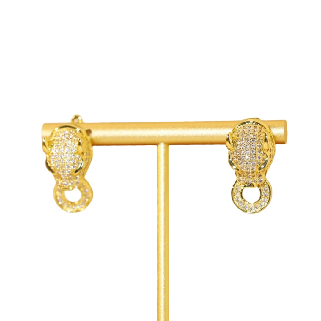 CTE008 Cartier PANTHERE DE CARTIER EARRINGS Clip - ccjewelryacc