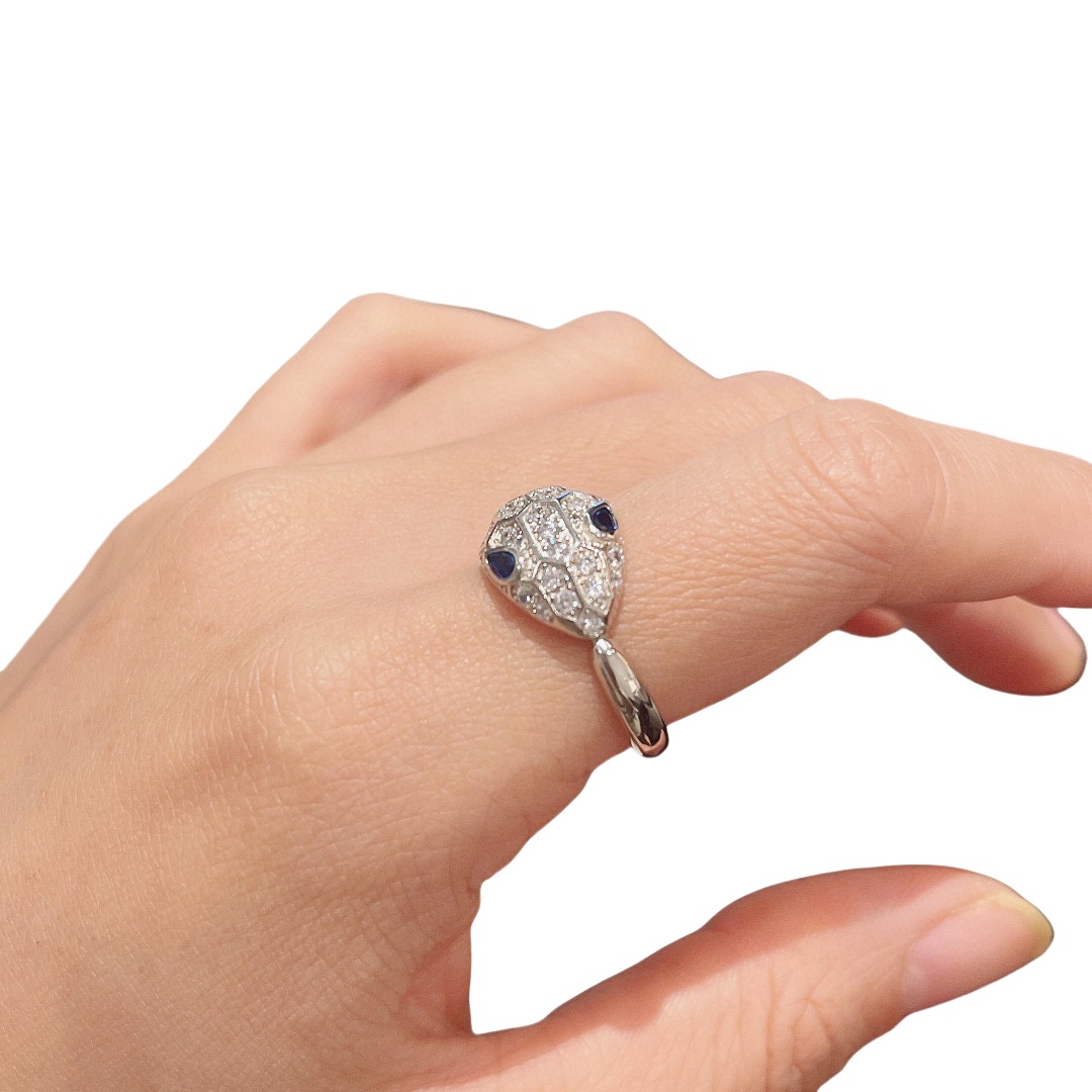 BGR004 Bulgari snake ring - ccjewelryacc