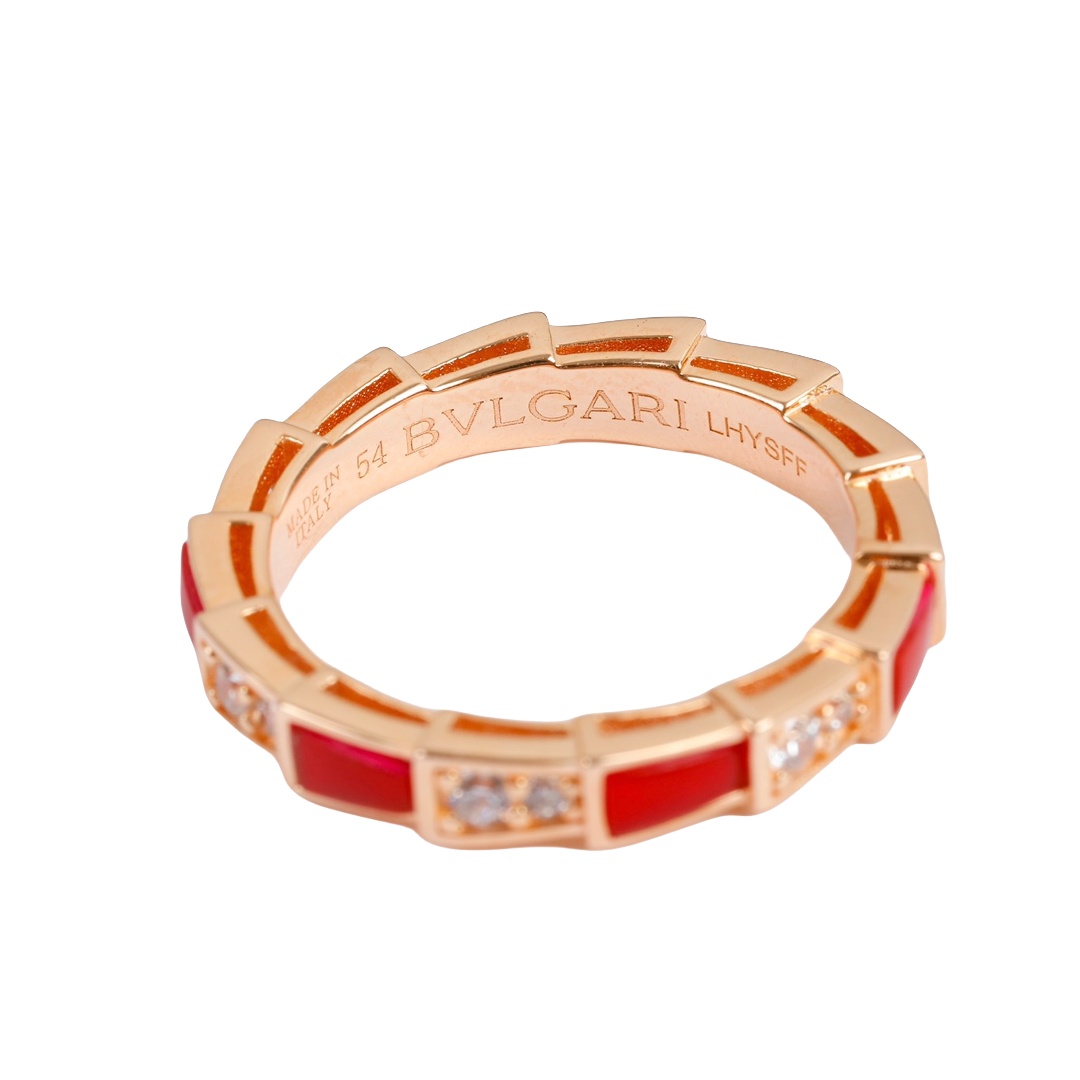 BGRS001 18k bvlgari serpenti ring - ccjewelryacc