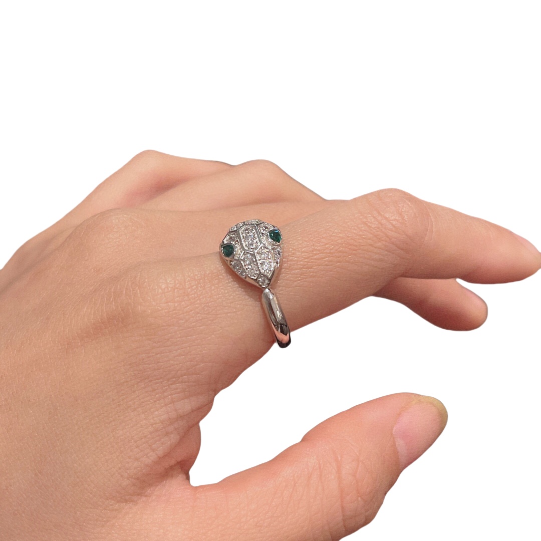 BGR004 Bulgari snake ring - ccjewelryacc