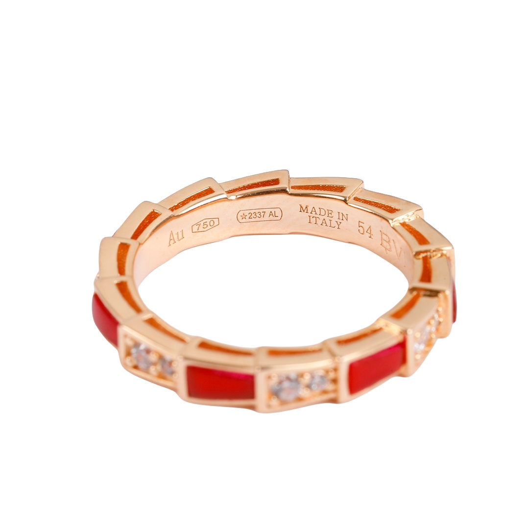 BGRS001 18k bvlgari serpenti ring - ccjewelryacc