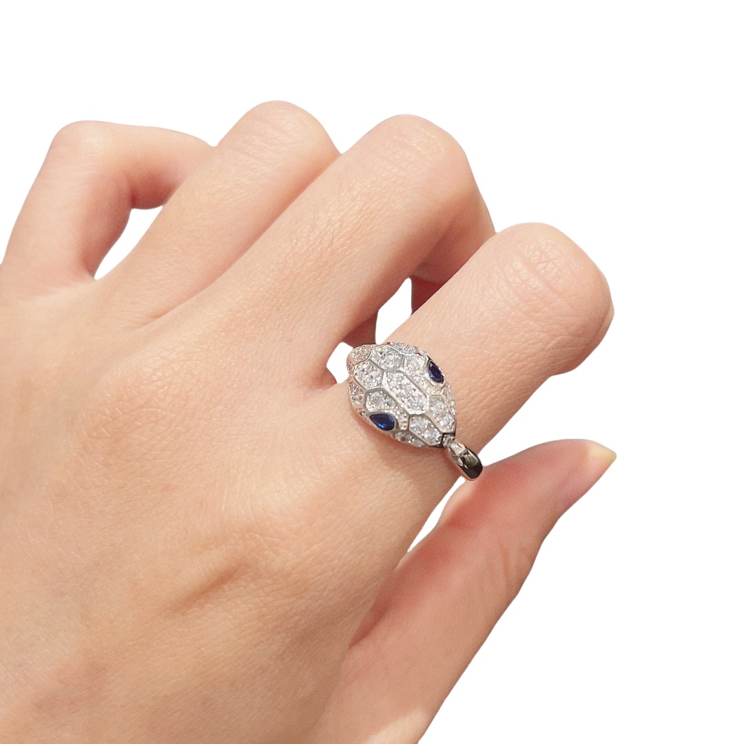 BGR004 Bulgari snake ring - ccjewelryacc