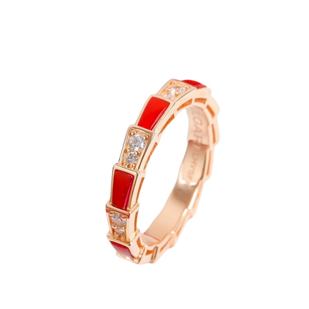BGRS001 18k bvlgari serpenti ring - ccjewelryacc