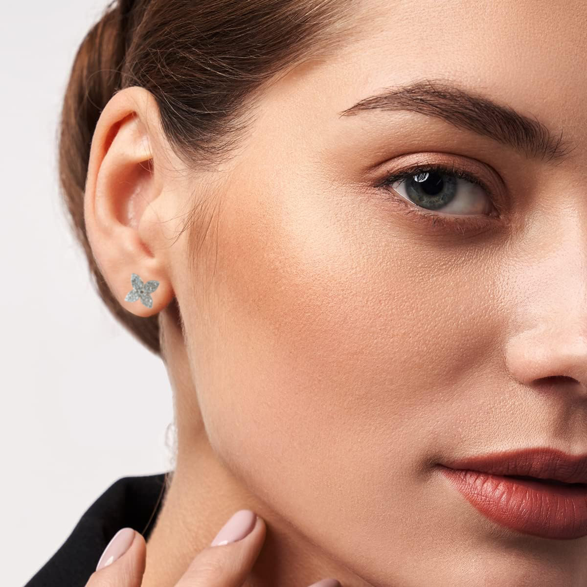 LVE138 louis vuitton blooming earrings - ccjewelryacc