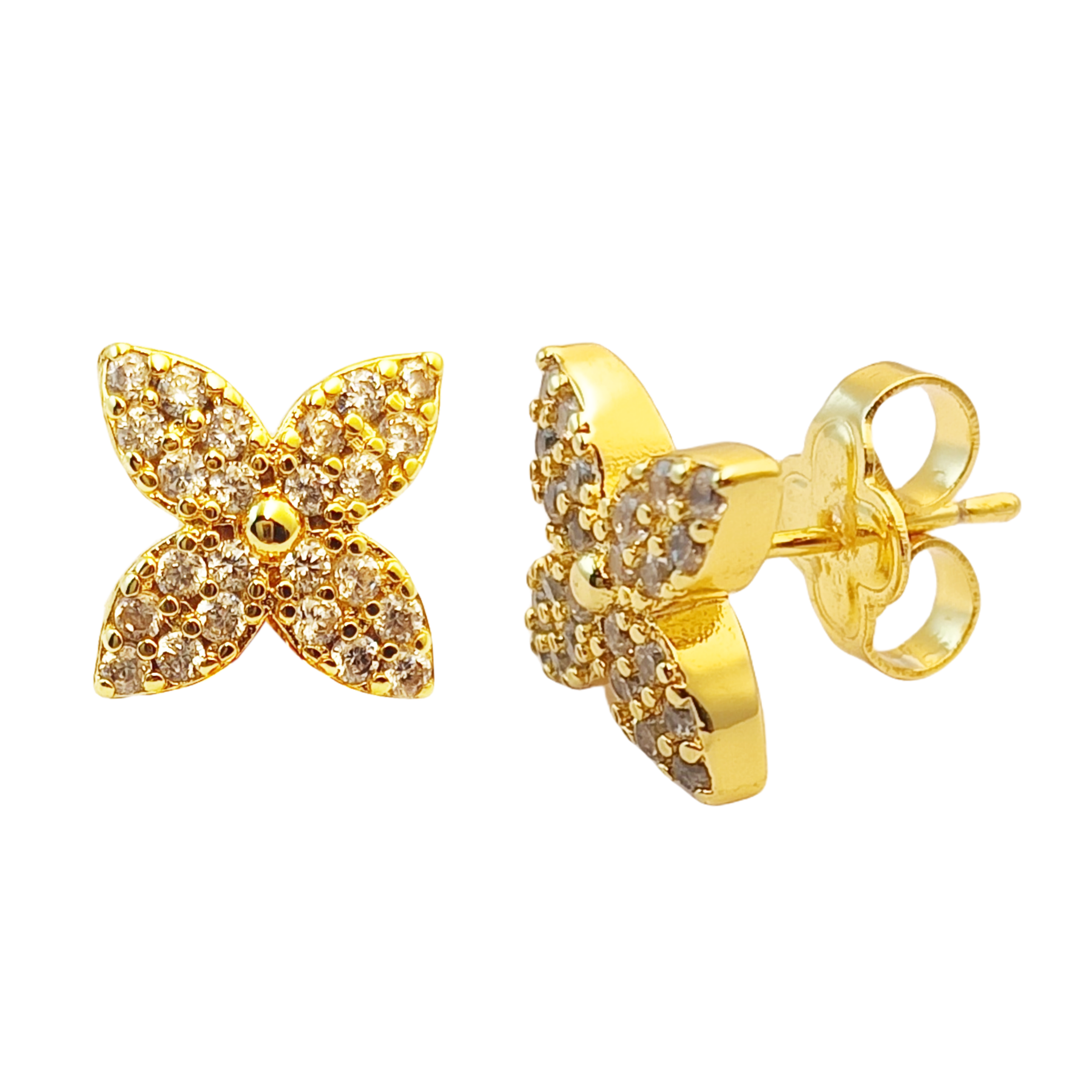 LVE138 louis vuitton blooming earrings - ccjewelryacc