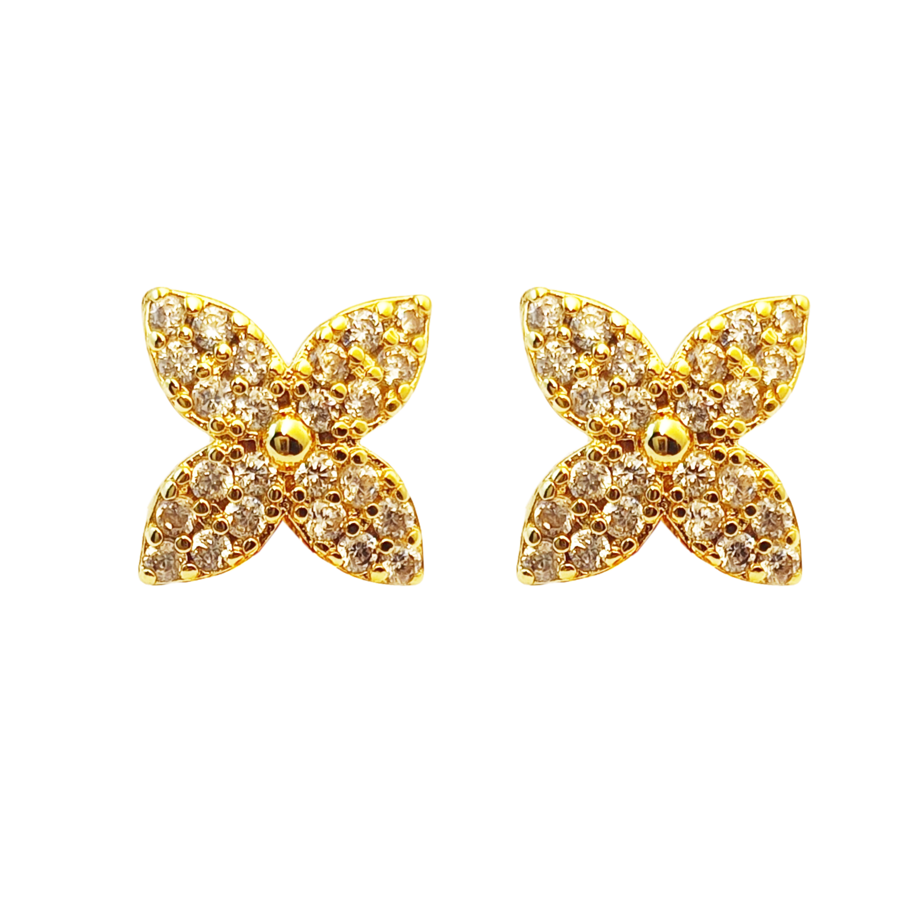 LVE138 louis vuitton blooming earrings - ccjewelryacc