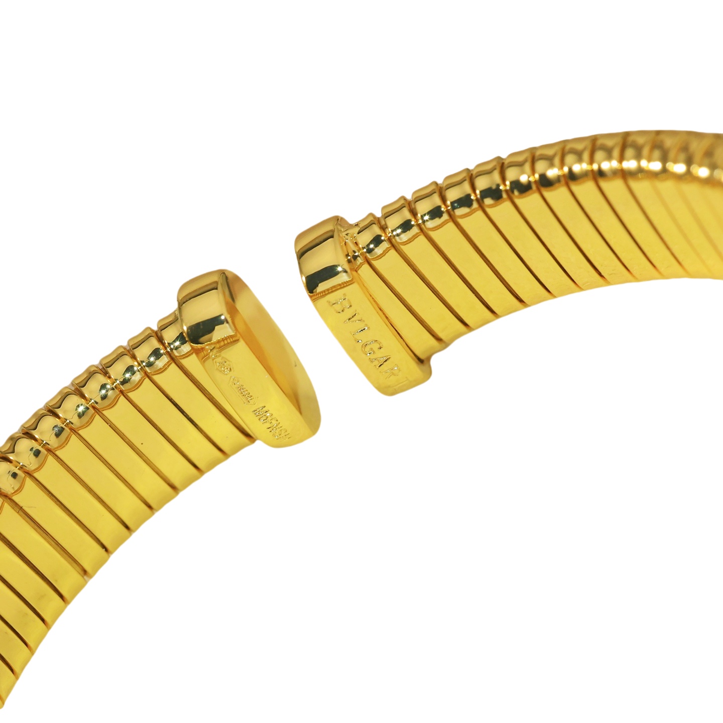 BGSV010 18K Gold flexible Tubogas bracelet - ccjewelryacc