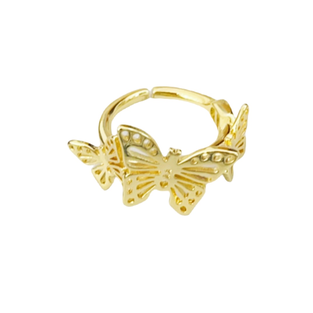 CDR015 Dior butterfly ring - ccjewelryacc
