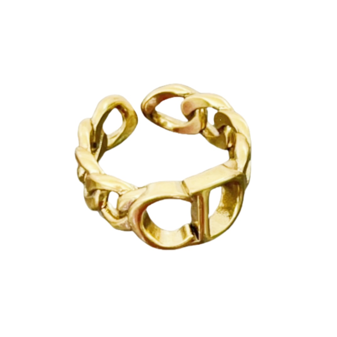 CDR006 CD chain ring - ccjewelryacc