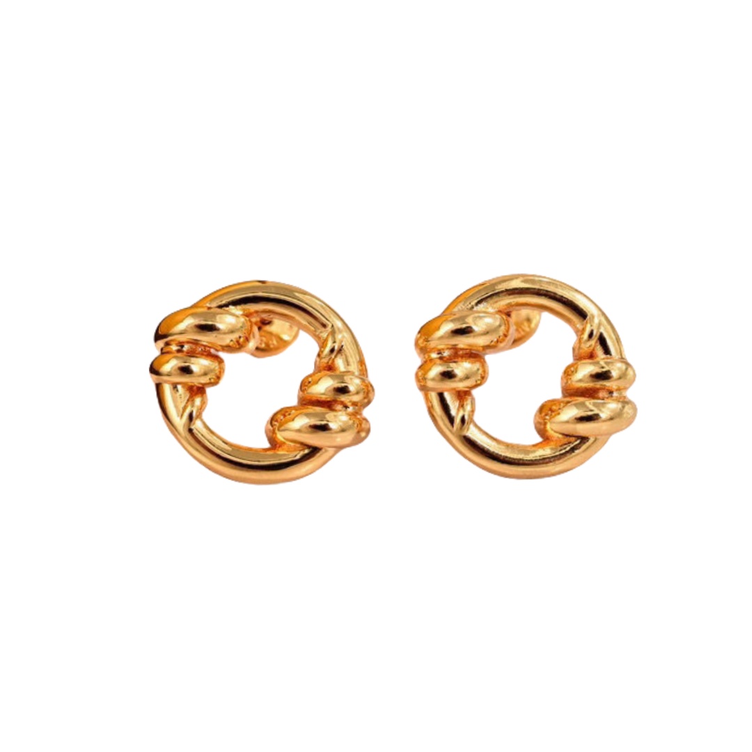 FDE018 FENDI Filo Drop Earrings - ccjewelryacc