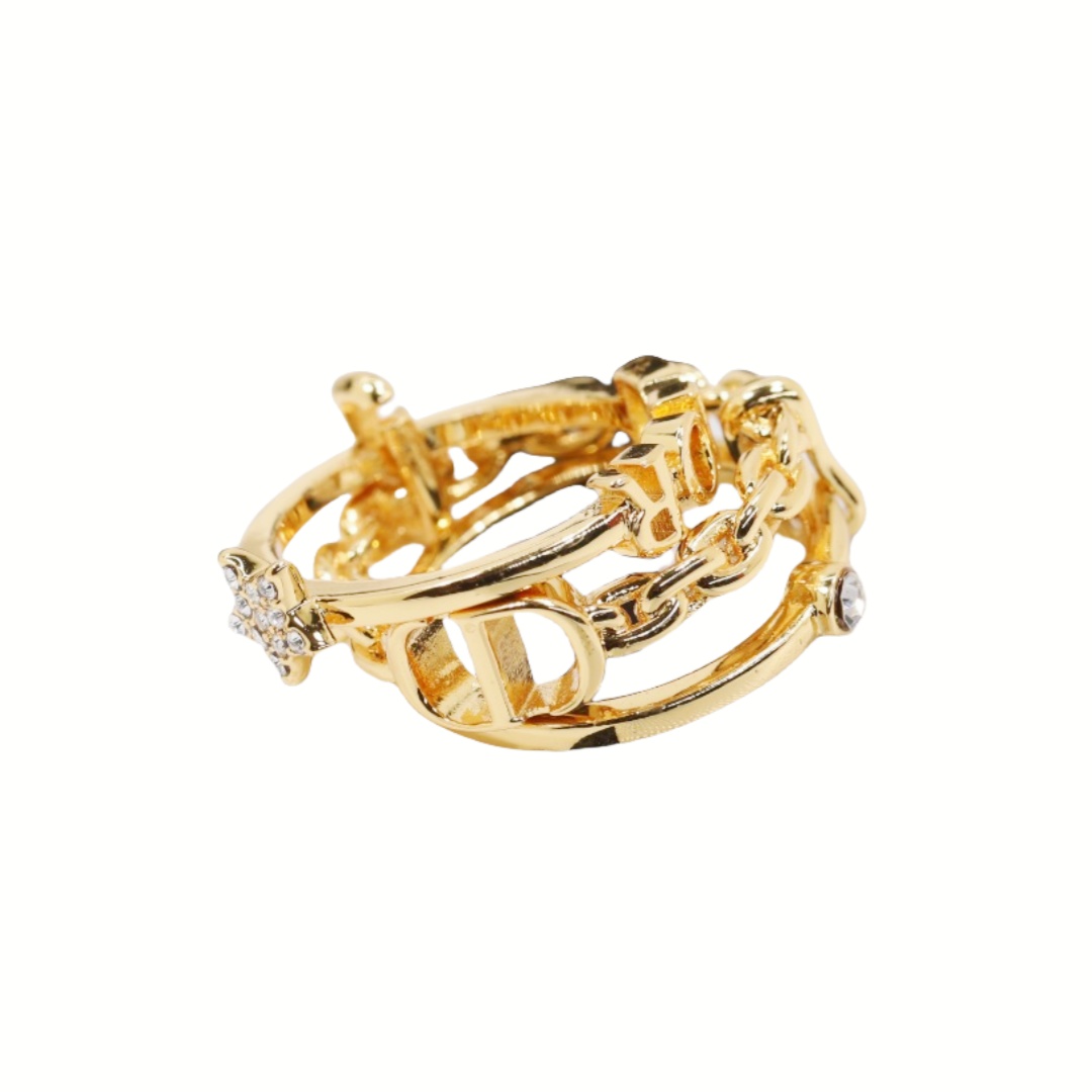 CDR004 Stack Dior star earrings - ccjewelryacc