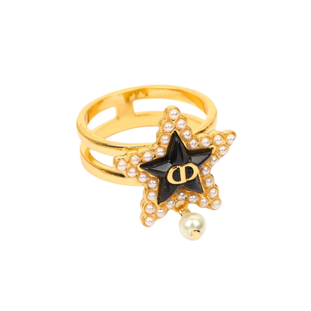 CDR024 Dior star ring - ccjewelryacc