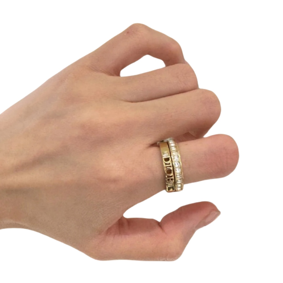 CDR030 Dior stackable rings - ccjewelryacc