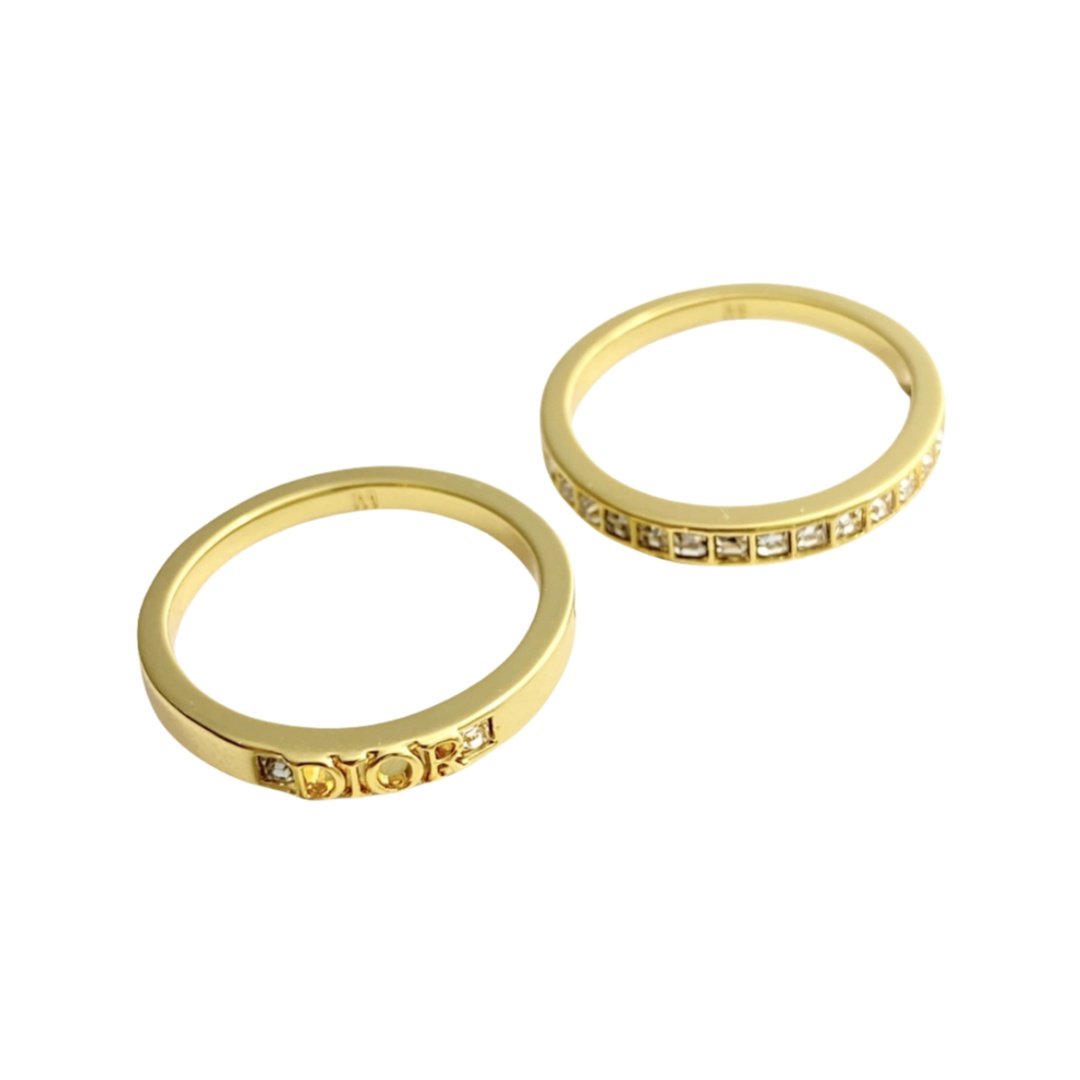 CDR030 Dior stackable rings - ccjewelryacc